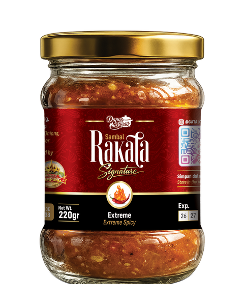 Botol Sambal Rakata Signature Extreme 220 gram