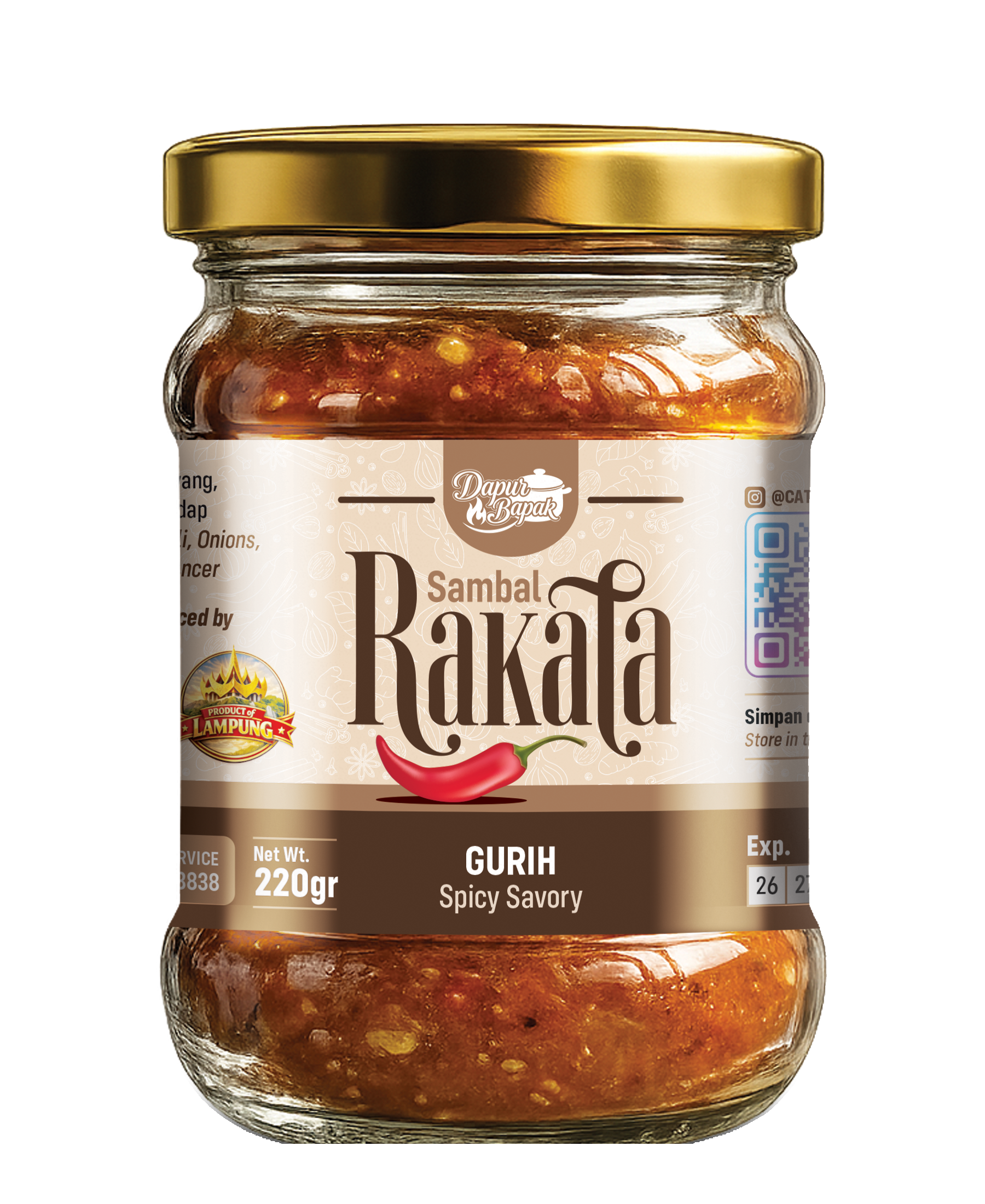 Sambal Rakata Original Gurih