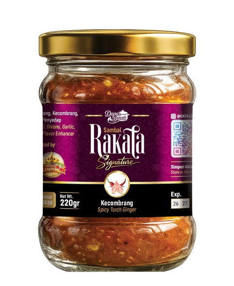 Botol Sambal Rakata Signature Kecombrang 220 gram