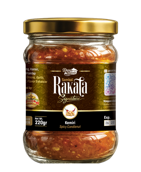 Botol Sambal Rakata Signature Kemiri 220 gram