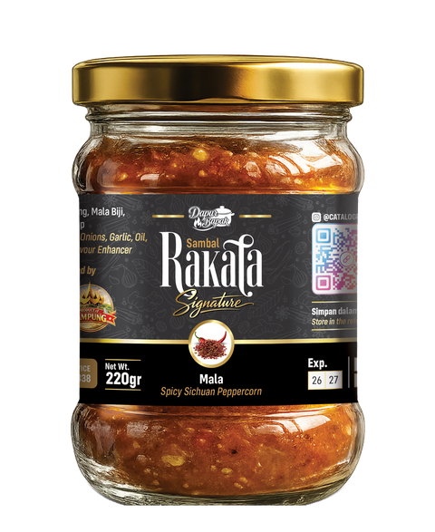 Botol Sambal Rakata Signature Mala 220 gram